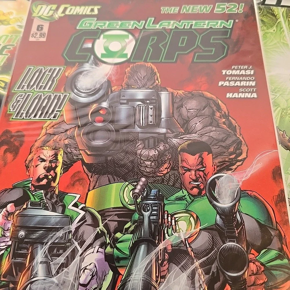 Green‎ Lantern Corps #1 & #5-7, 22, 23, 29, & 30 DC Comics 2012-2014 The New 52!